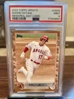 2022 TOPPS UPDATE #US92 SHOHEI OHTANI MEMORIAL DAY CAMO #/25 SSP MINT