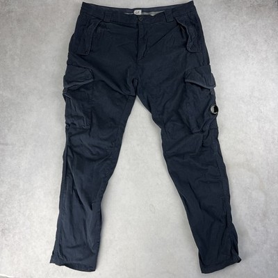 CP Company Ergonomic Fit Cargo Hose XXL Cargos W38 Navy 6120