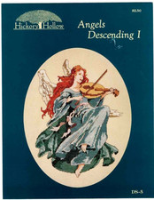 Cross Stitch Pattern Leaflet Angels Descending I Hickory Hollow 1984 Vintage