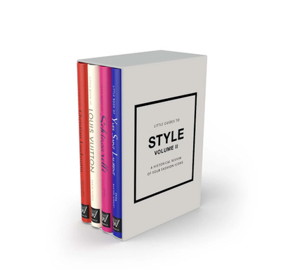Little Guides to Style Volume II Fashion Book Set Louis Vuitton YSL Louboutin 