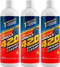 Formula 420 Glass Metal Ceramic Pipe Cleaner 12 Oz. 3 12 Fl Oz (Pack of 3) 