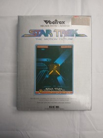 Vintage GCE Vectrex Star Trek CIB 1982 With Manual & Box Damaged Box 
