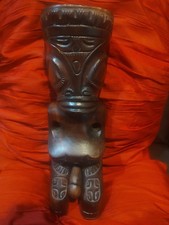 Hand Carved Male Tiki
