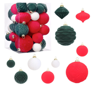 Weihnachtskugeln, 35-Teiliges Set, Bruchsicher, Aus Kunststoff, FüR Weihnachten