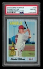 2019 Topps Heritage Chrome Refractor: #430 Shohei Ohtani /570 PSA 10 GEM MINT