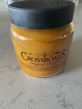 CROSSROADS SCENTED CANDLE 16 OZ PINEAPPLE UPSIDE DOWN CAKE