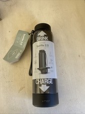 New TYLT Bottle + Wireless Charger 2.0 - 24 Oz. Hot or Cold 5700mah Battery