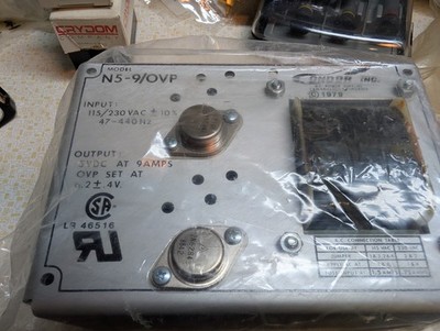 Condor Power Supply N5-9/Ovp 5VDC 9AMPS NEW OLD STOCK NO BOX