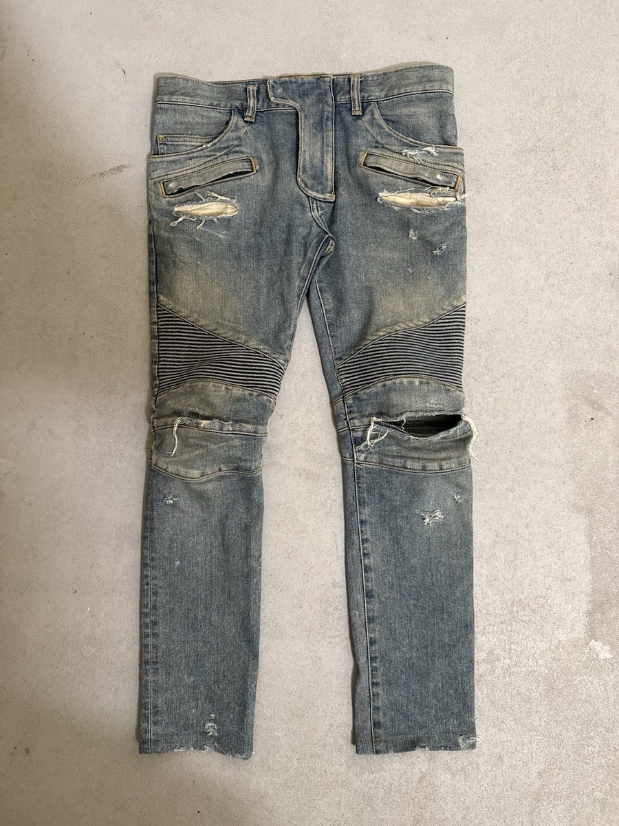 2011 Balmain Biker Denim | eBay
