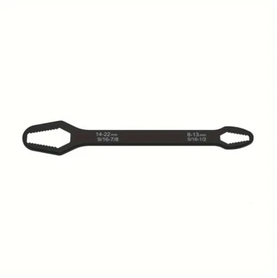 Adjustable 8-22mm Wrench Multifunctional Double-Ended Self Tightening RapairTool - Image 1 of 4