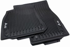 Original Audi Fußmatten A6 4K S6 RS6 C8 Gummimatten Allwetter Premium Qualität