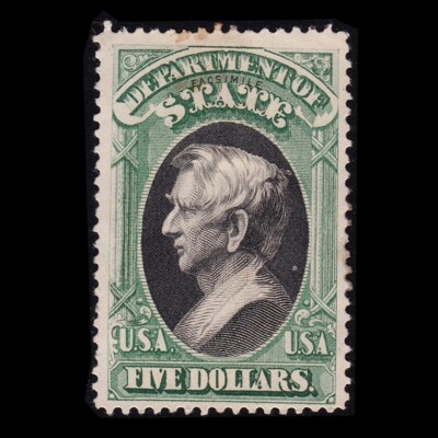US.1907.OFFICIAL STAMPS POST OFFICE. 5$. FACSIMILE. SCOTT 069.MNG