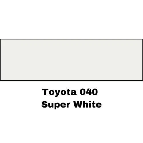 Toyota 040 Super White (040) - (1 Gallon Unreduced) - Image 4 of 4