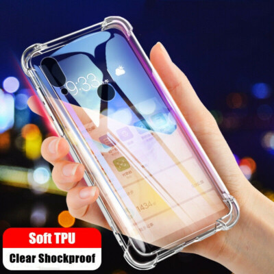 For Samsung Galaxy A32 A52 A72 S21+ Ultra Case Clear Slim Soft TPU Cover