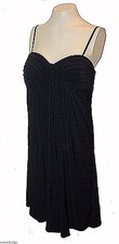 New Dress Cocktail Evening, NW Night Way Blck gathered-Shirred-bodice Stretch 10