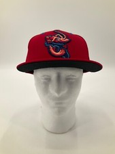 BILLY HAMILTON JACKSONVILLE JUMBO SHRIMP MINOR LEAGUE BASEBALL HAT USED  7 1/2