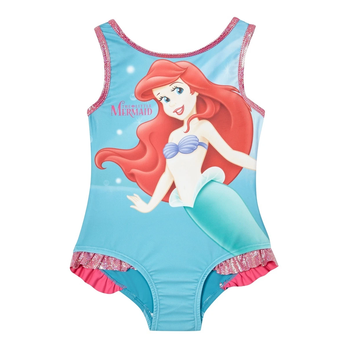 Girls Disney Princess Little Mermaid Swimming Costume 2-3 Yrs BNWT  Debenhams