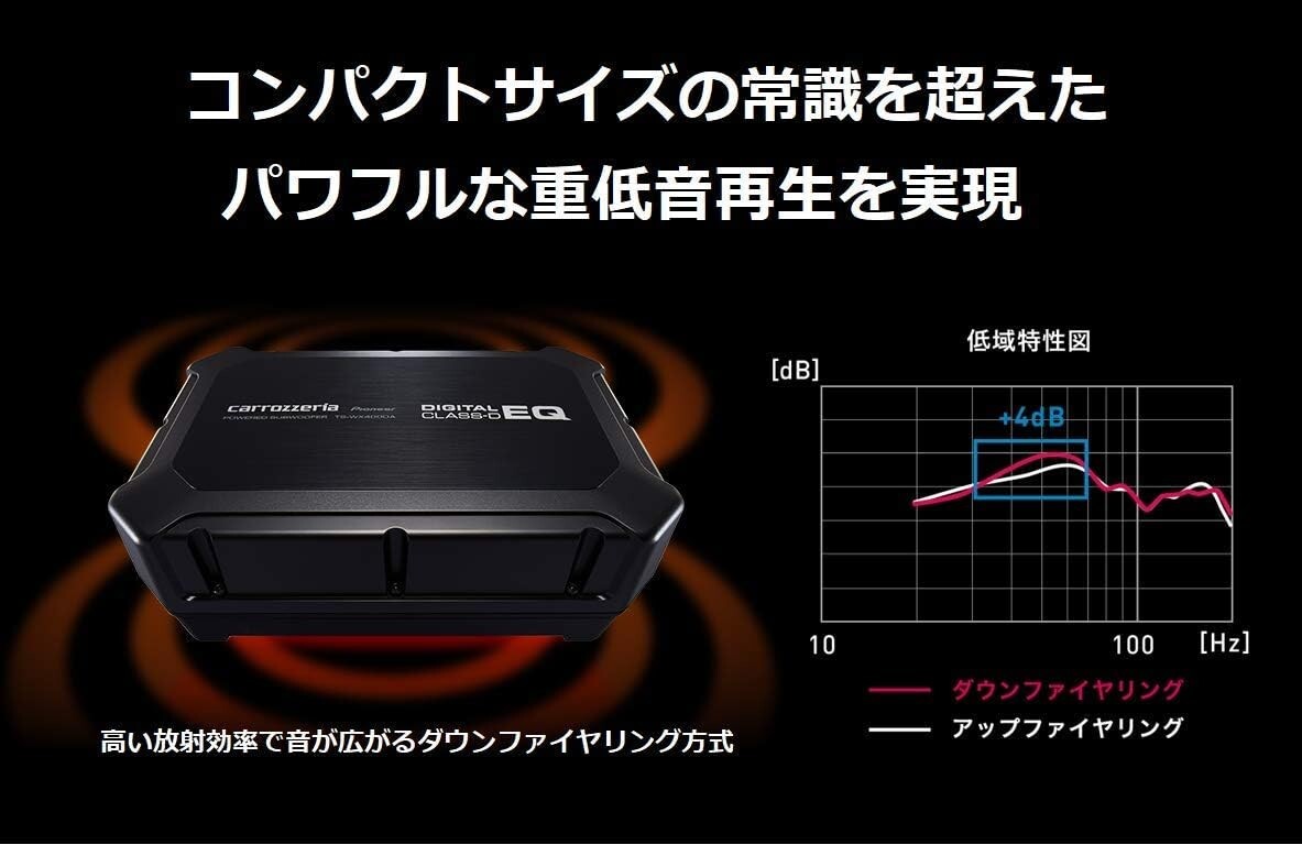 TS-WX400 pioneer パイオニア carrozzeria Pioneer Carrozzeria Speaker TS-WX400AS Adventure Series