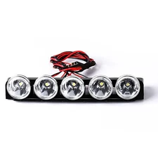 Roof Searchlight LED Lamp Fit for TRX-4 New Bronco Blazer SCX III RC Crawler Car