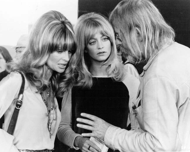 Shampoo 1974 director Hal Ashby talks to Julie Chrisstie Goldie
