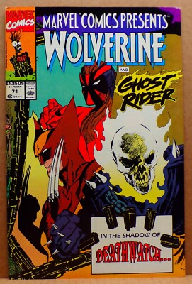 Marvel Comics Presents #71 -newsstand edition --1991--