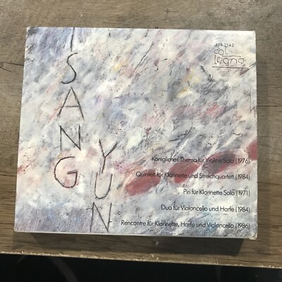 ISANG YUN Kammermusik CD VG Col Legno 429 354-2 Made West Germany  