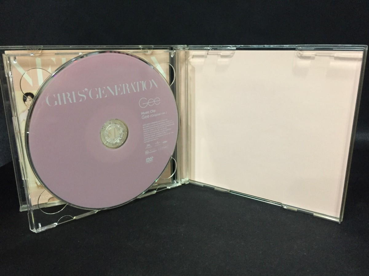 Girls' Generation Gee Single SNSD CD + DVD (Nayutawave 2009) K-Pop