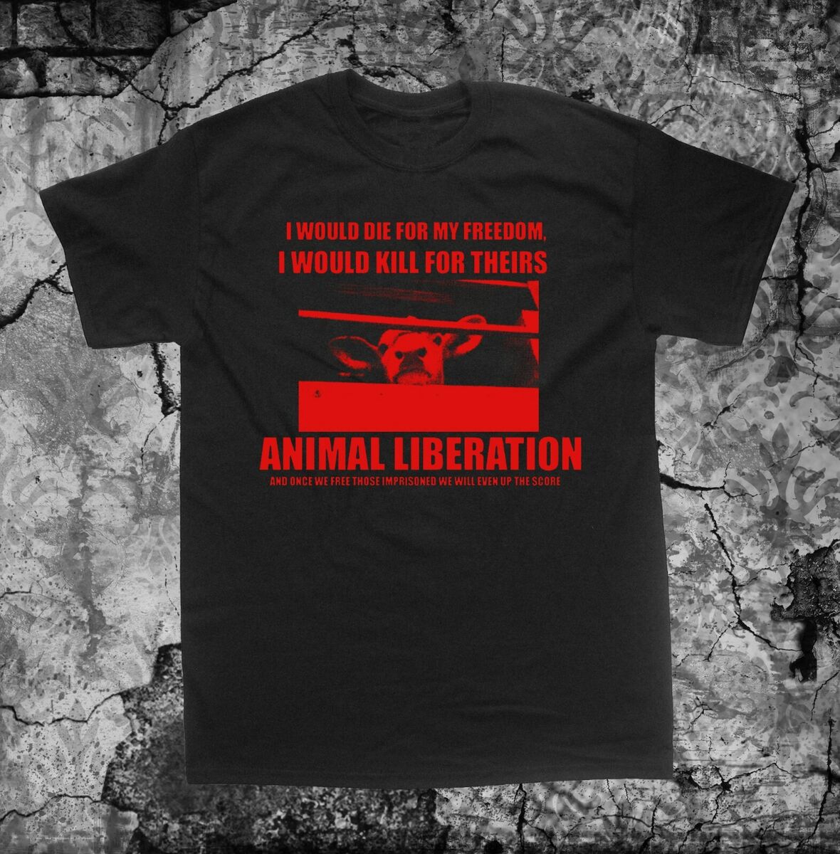 Animal Rights Liberation Vegan Vegetarian T-Shirt Animal Rights Liberation Vegan Vegetarian T-Shirt