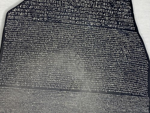 Piedra Rosetta, muy detallada, libro gratis, firmado, numerado, edición limitada - Imagen 2 de 11