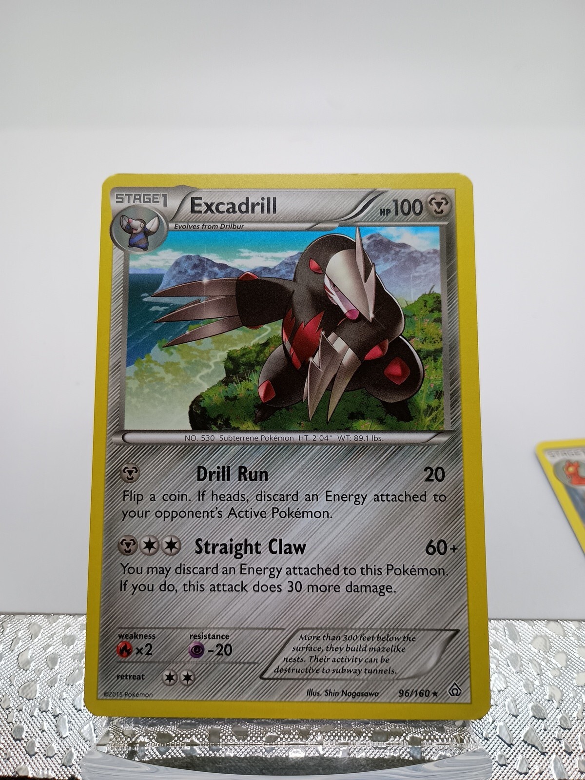 Excadrill 96/160 Primal Clash Rare LP Pokemon Card