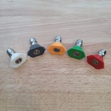 Chemical Guys EQP408 ProFlow Electric Full Range Pressure Washer Tips Set of 5