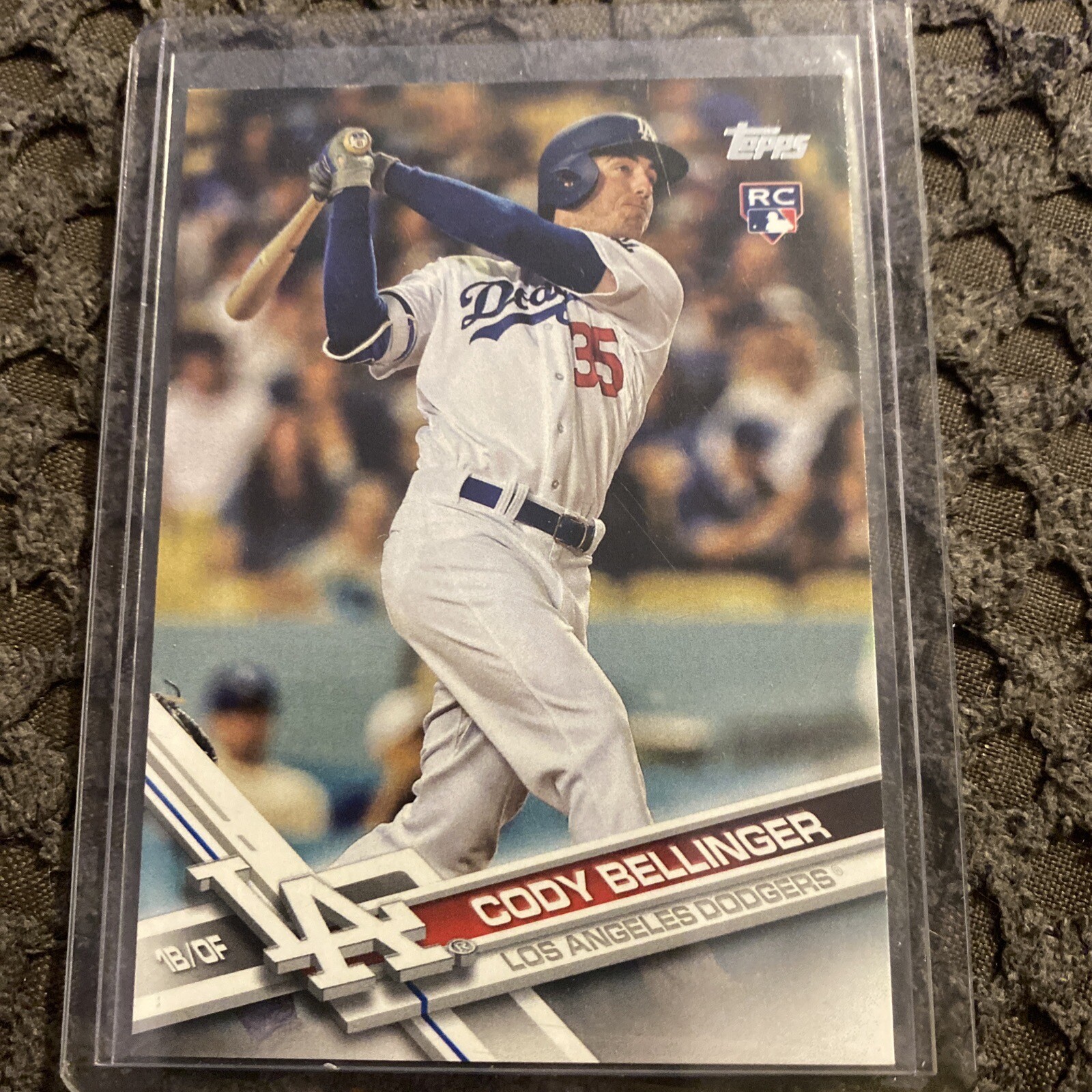 2017 TOPPS UPDATE CODY BELLINGER RC #US50 B