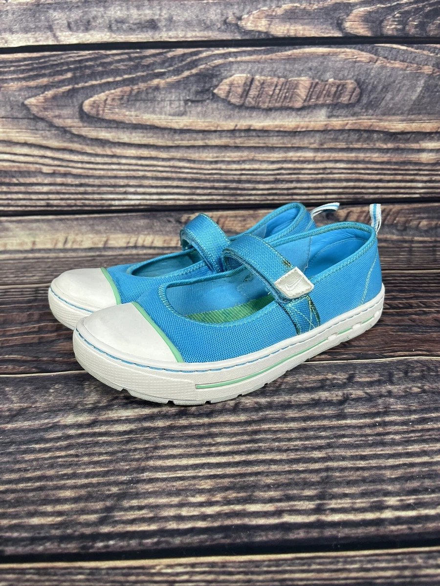 Nike ACG Mary Jane Flat Water Sneaker Shoes Women Blue Hook Loop 318750-411 | eBay