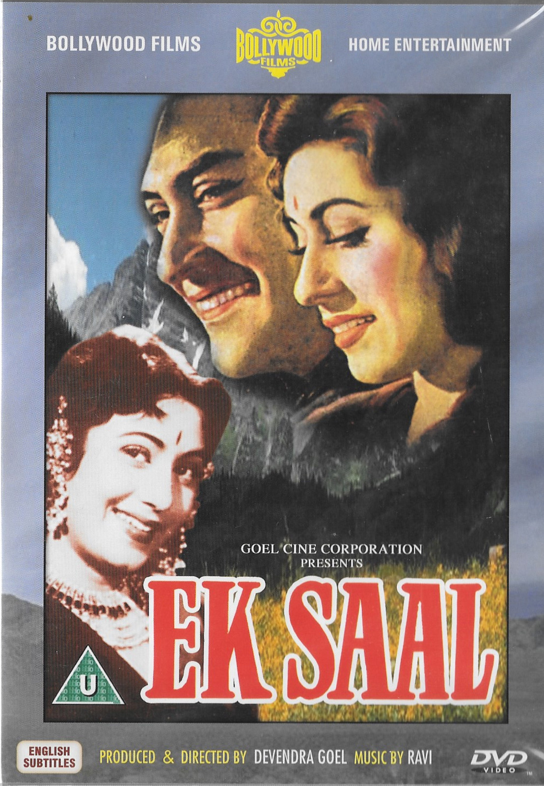 EK SAAL - ASHOK KUMAR - MADHUBALA - NEW BOLLYWOOD DVD - FREE UK POST