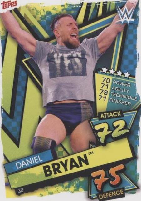 2021 Topps WWE Slam Attax - Daniel Bryan #39 - 1 of 1
