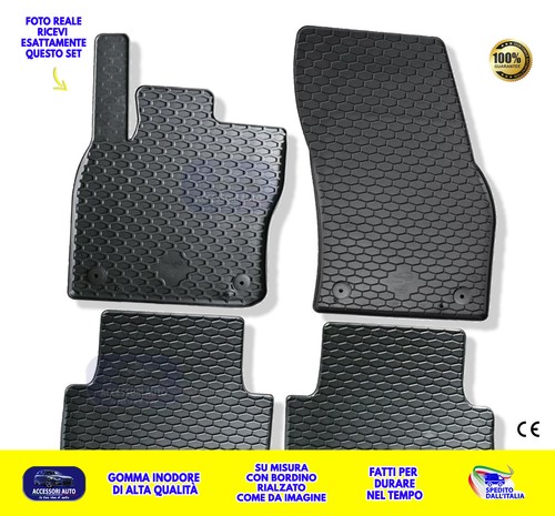 Tappetini Auto Per Audi Q3/Sportback 2019- - Gomma Personalizzata, 4 Pezzi - Foto 2