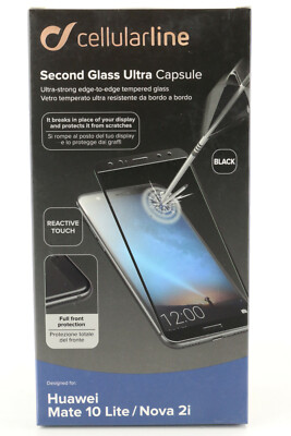 Second Glass Ultra Capsule Huawei Mate 10 Lite Nova 2i Display Schutz Glas 101