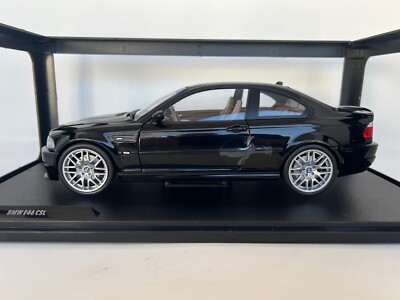 NEW*** 2003 BMW E46 M3 CSL Black 1:18 Solido Model Car Diecast | eBay