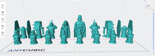 Star Wars Chess set with box - 3d printed - Rebels v Imperial