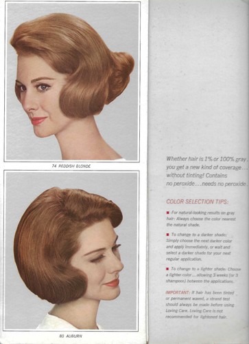 VTG 1964 CLAIROL HAIR COLOR LOTION ADVERTISING BEAUTY SHOP DISPLAY! COLOR PICS! - Picture 8 of 14