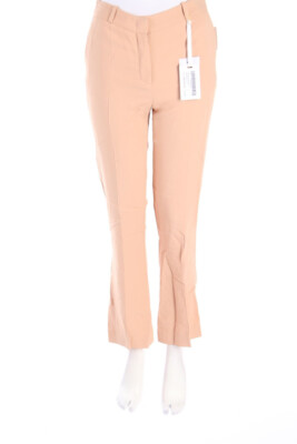 CAPUCCI Pants Silk I 40 = D 36 caramel NEW