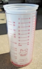 Pampered Chef Measure All 2 Cup Dry/Solid Liquid Measuring Cup EUC!