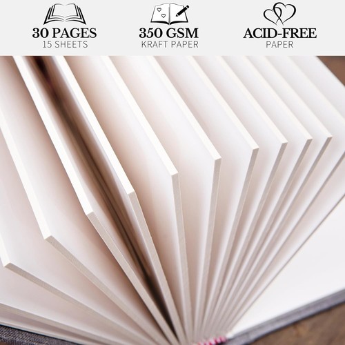 Classic Linen Photo Album for 4x6 Photos: Perfect Keepsake for Every Occasion - Picture 7 of 8