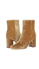 Sam Edelman Women's Fawn Booties Size 7M Saffron Velvet