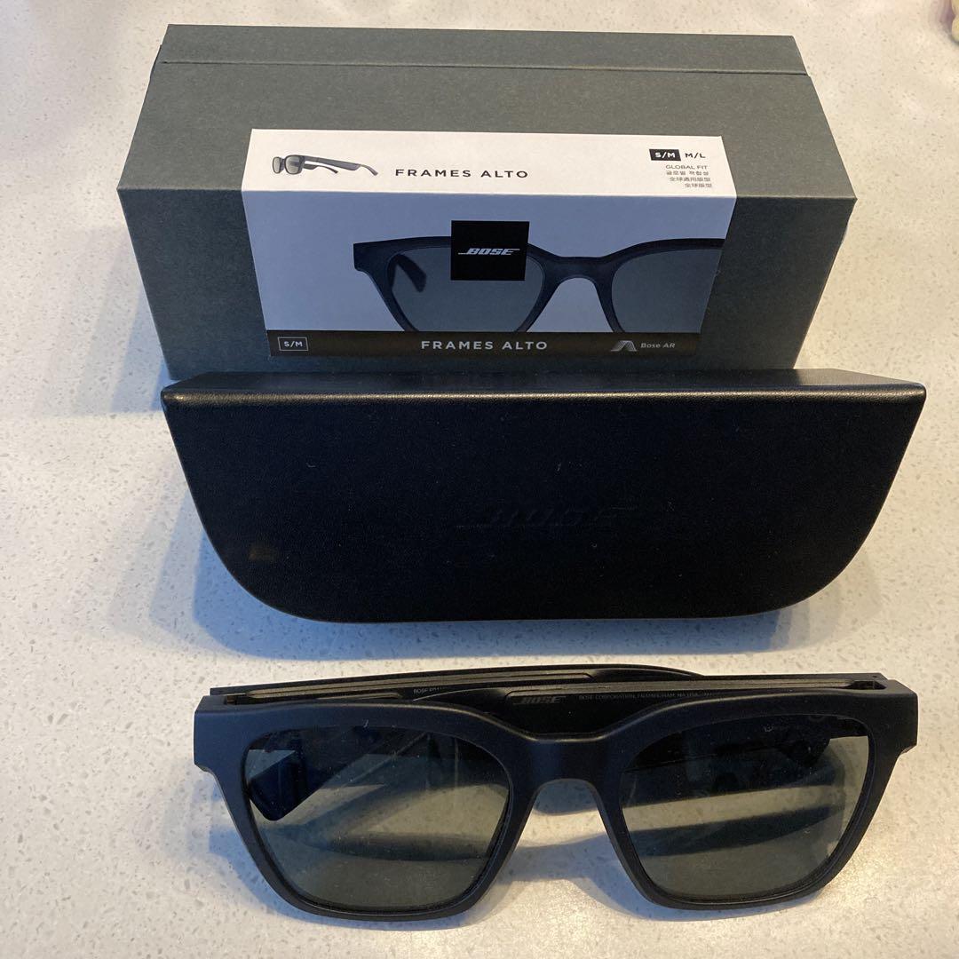 BOSE FRAMES ALTO S/M BLUETOOTH AUDIO SUNGLASSES BLACK