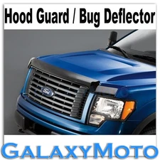 09-14 Ford F150 Truck Black Smoke Hood Deflector Bug Shield NEW! Platinum