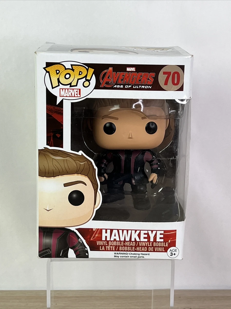 Funko Pop Marvel : Avengers Age of Ultron Hawkeye #70 Vaulted with Protector