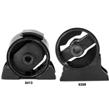 Front & Rear Engine Motor Mounts 2PCS Set For Toyota Celica 93-90 L4-2.2L