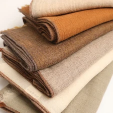 Pure Mongolian Cashmere 300s Scarf Wrap Shawl Plain Soft Thin Delicate 70"*20"