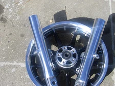 Harley lower legs front forks sliders 2000-2013 POLISHED Road king NO EXCHANGE 